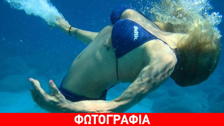 H υποβρύχια σέξι λήψη Ελληνίδας ηθοποιού που εντυπωσίασε στο instagram